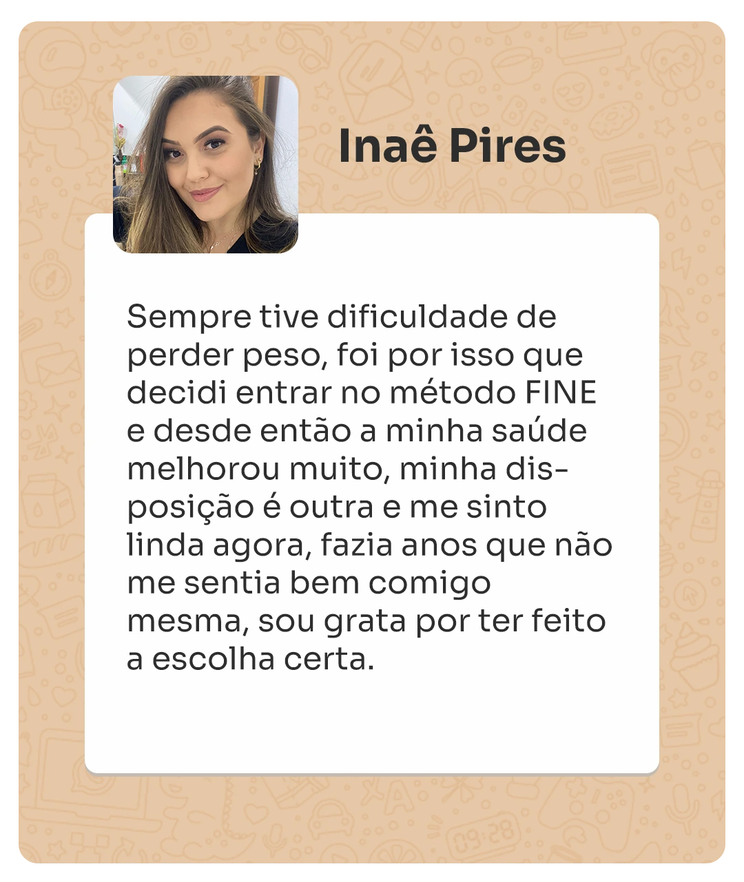 Depoimentos 2- Érika Florêncio - Nutricionista